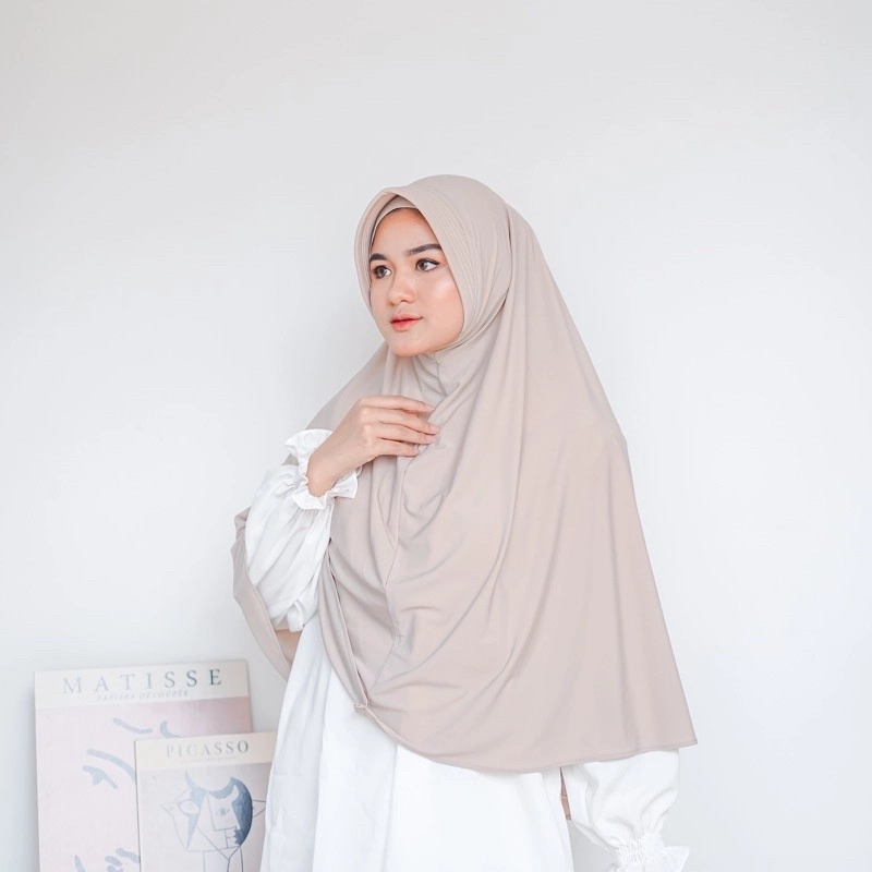 Product image KAHASIL - Hijab Jilbab Bergo Instan Jersey Premium KHS4382 all variant Coksu
